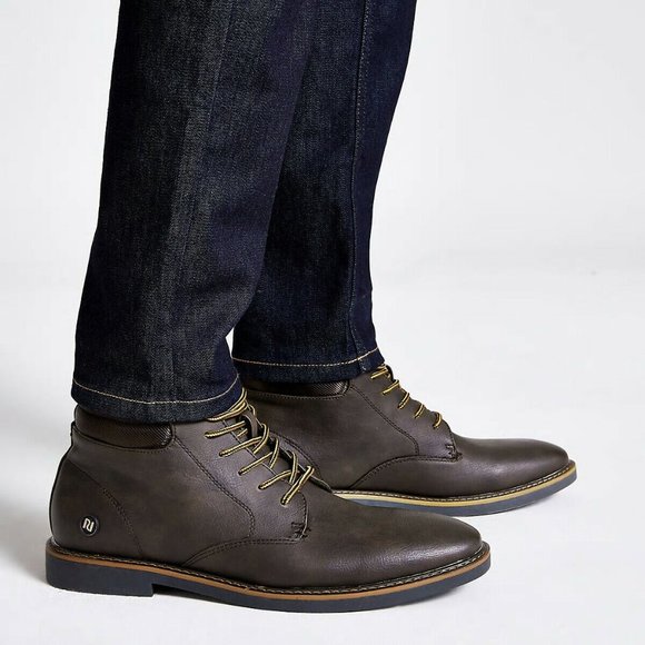 BRAND NEW RIVER ISLAND MEN USA SIZE10 Chukka boots main image 5